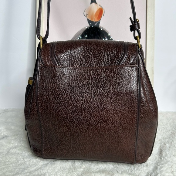 Brahmin Margo Tassel Flap Crossbody Cordoba Chocolate Brown - Picture 12 of 12